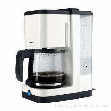 Coffee Maker with 1,000W Power and 1.6L Capacity